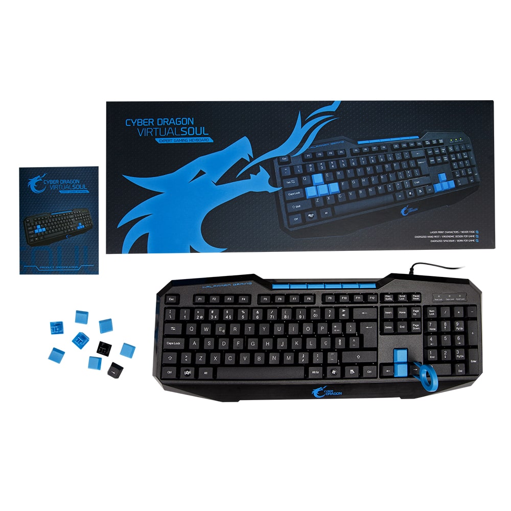 Teclado Gaming Halfmman Virtual Soul