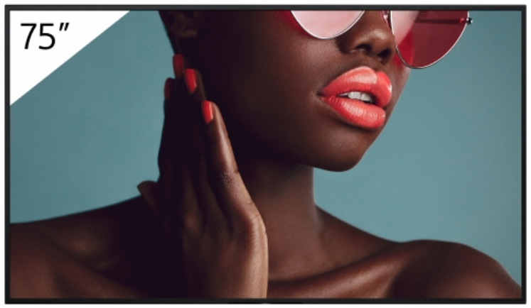 Monitor Profissional Sony Bravia IPS 75" UHD 4K FW-75BZ40L