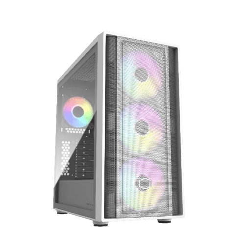 Cooler Master MasterBox 600 White Escritorio Blanco