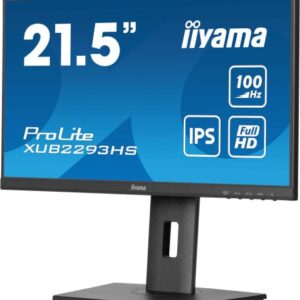 Monitor iiyama 21.5" ProLite XUB2293HS-B6 1920 x 1080 Pixeles Full HD LED Preto