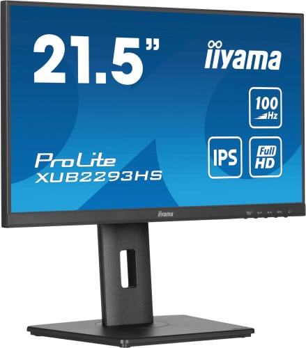 Monitor iiyama 21.5" ProLite XUB2293HS-B6 1920 x 1080 Pixeles Full HD LED Preto