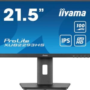 Monitor iiyama 21.5" ProLite XUB2293HS-B6 1920 x 1080 Pixeles Full HD LED Preto