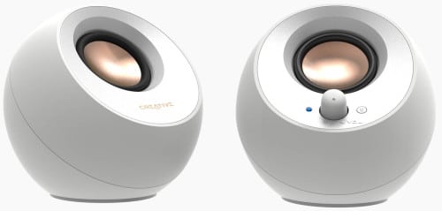 Colunas Creative Pebble V3 Bluetooth White