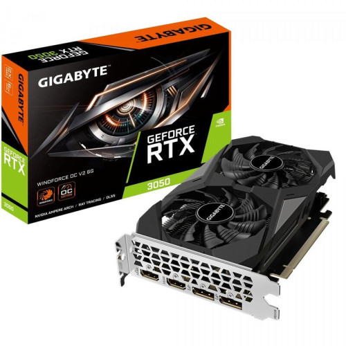 Placa Gráfica Gigabyte RTX3050 6GB GV-N3050WF2OCV2-6GD GDDR6