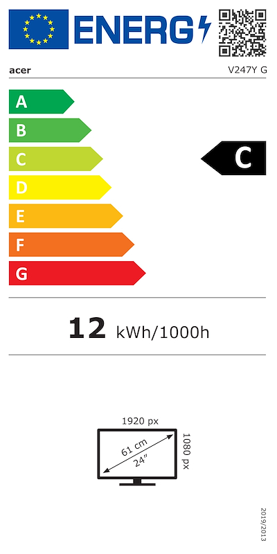 Monitor Acer VERO V277Gbi 27" 1ms 100Hz 16:9 1Ms HDMI
