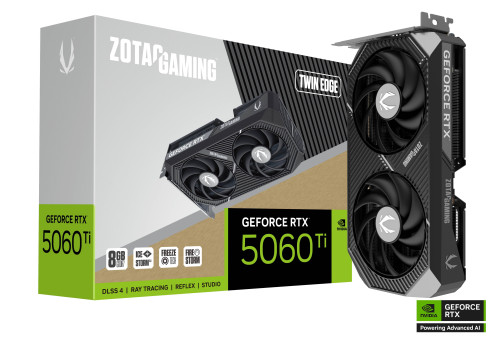 Placa Gráfica Zotac RTX 5060 TI 8GB Twin Edge GDDR7