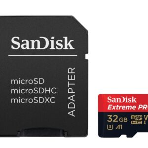 Micro SD Sandisk Extreme Pro 32GB com Adaptador Clase 10 UHS-I