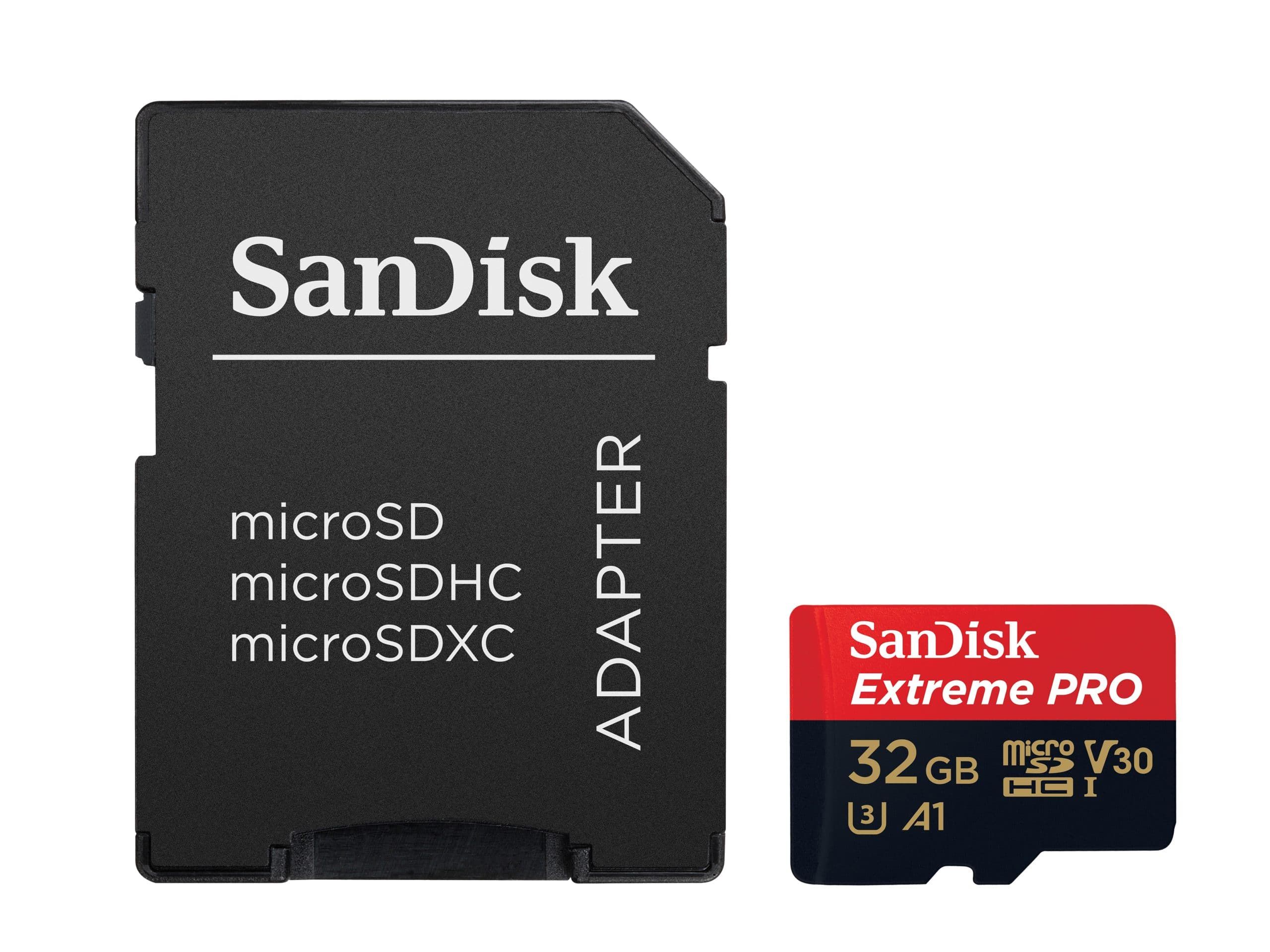 Micro SD Sandisk Extreme Pro 32GB com Adaptador Clase 10 UHS-I