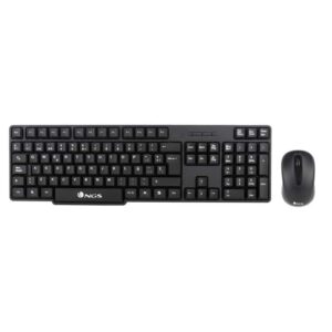 Teclado + Rato Wireless NGS Euphoria Preto