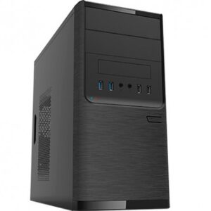 Caixa Micro ATX Unykach DARK SHADOW com fonte 500W Incluida USB-A 2.0/3.2 e Audio