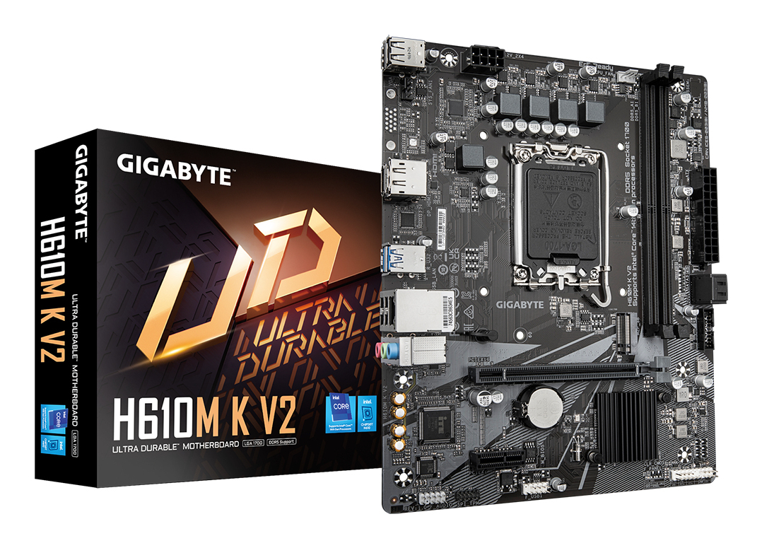 Motherboard Gigabyte H610M K V2 LGA 1700 micro ATX