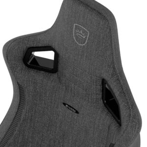 Cadeira noblechairs EPIC Compact TX Cinza e carbono