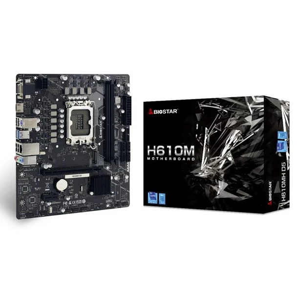 Motherboard Biostar H610MH D5 mATX LGA1700