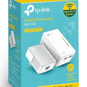 Adaptador Powerline TP-Link WPA4221KIT 600Mbps Alcance 300m Pack de 2