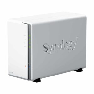Synology DS223j NAS Disk Station 2 Baias 3.5"- 2.5" 1Gb Ddr4 Formato Torre