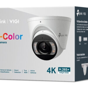 Camara de VideoVigilancia TP-Link Cam VIGI 8MP Full-Color Torret Network