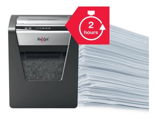 Destruidora de Papel Rexel Momentum X415 Manual Corte em Confeti P-4 Destroi até 15 folhas de uma vez / Capacidade 23L
