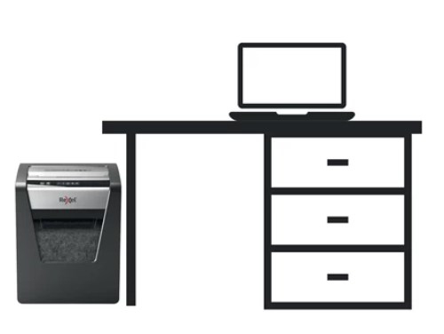 Destruidora de Papel Rexel Momentum X415 Manual Corte em Confeti P-4 Destroi até 15 folhas de uma vez / Capacidade 23L