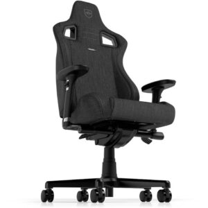Cadeira noblechairs EPIC Compact TX Cinza e carbono