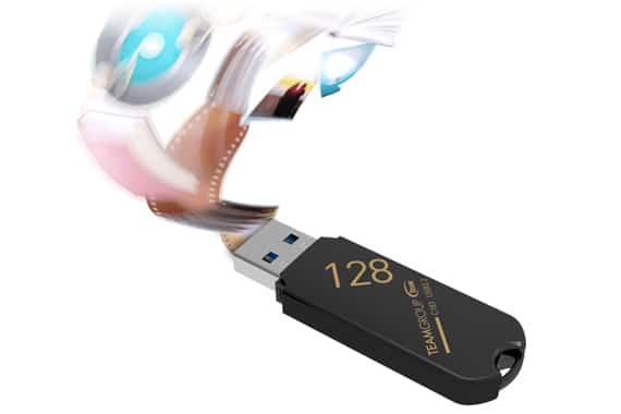 Pen Drive Team Group C183 64Gb Usb 3.1 Preto