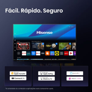 TV Hisense QLED 50" Uhd 50E7Q Smart TV