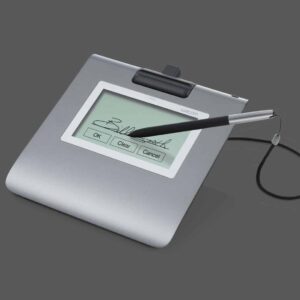 Terminal de Assinaturas Wacom STU-430 com monitor LCD 9.6 x 6 cm eletromagnético com cabo USB