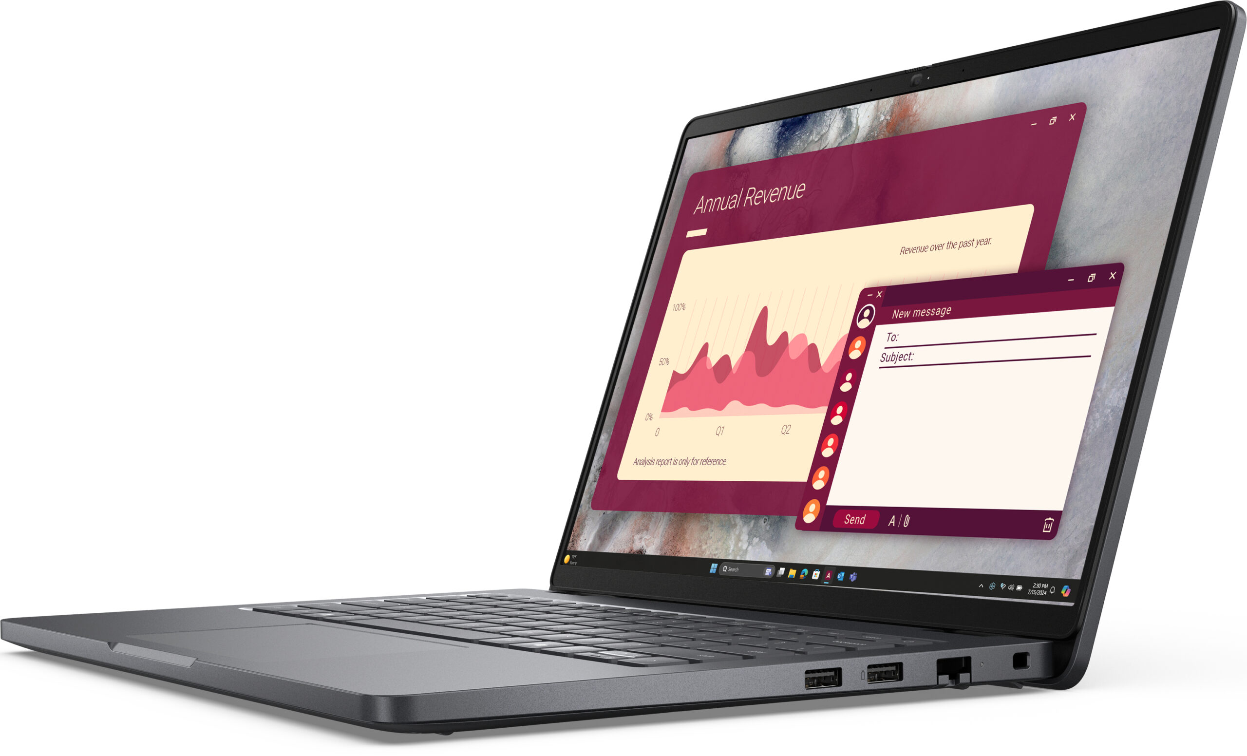 Portátil Dell Pro 14 PC14250 Intel Ultra 5-120U 16Gb 512Gb 14" Full Hd Windows 11 Pro