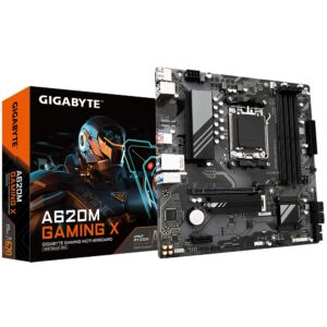 Motherboard Gigabyte A620M GAMING X AM5 MATX 4XDdr5 VGA+HDMI GBLAN 4SATA3+1XM.2 6USB3.2