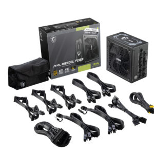 Fonte de Alimentação MSI MAG A1250GL 1250W 80+ Gold