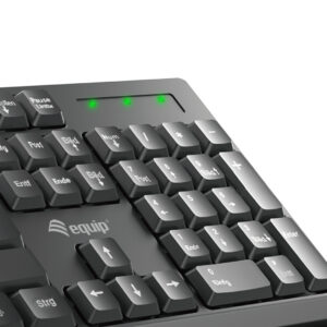 Teclado e Rato Equip Wireless (PT) Preto