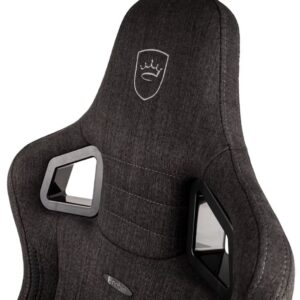 Cadeira noblechairs EPIC Compact TX Cinza e carbono