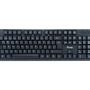 Teclado e Rato Equip Wireless (PT) Preto