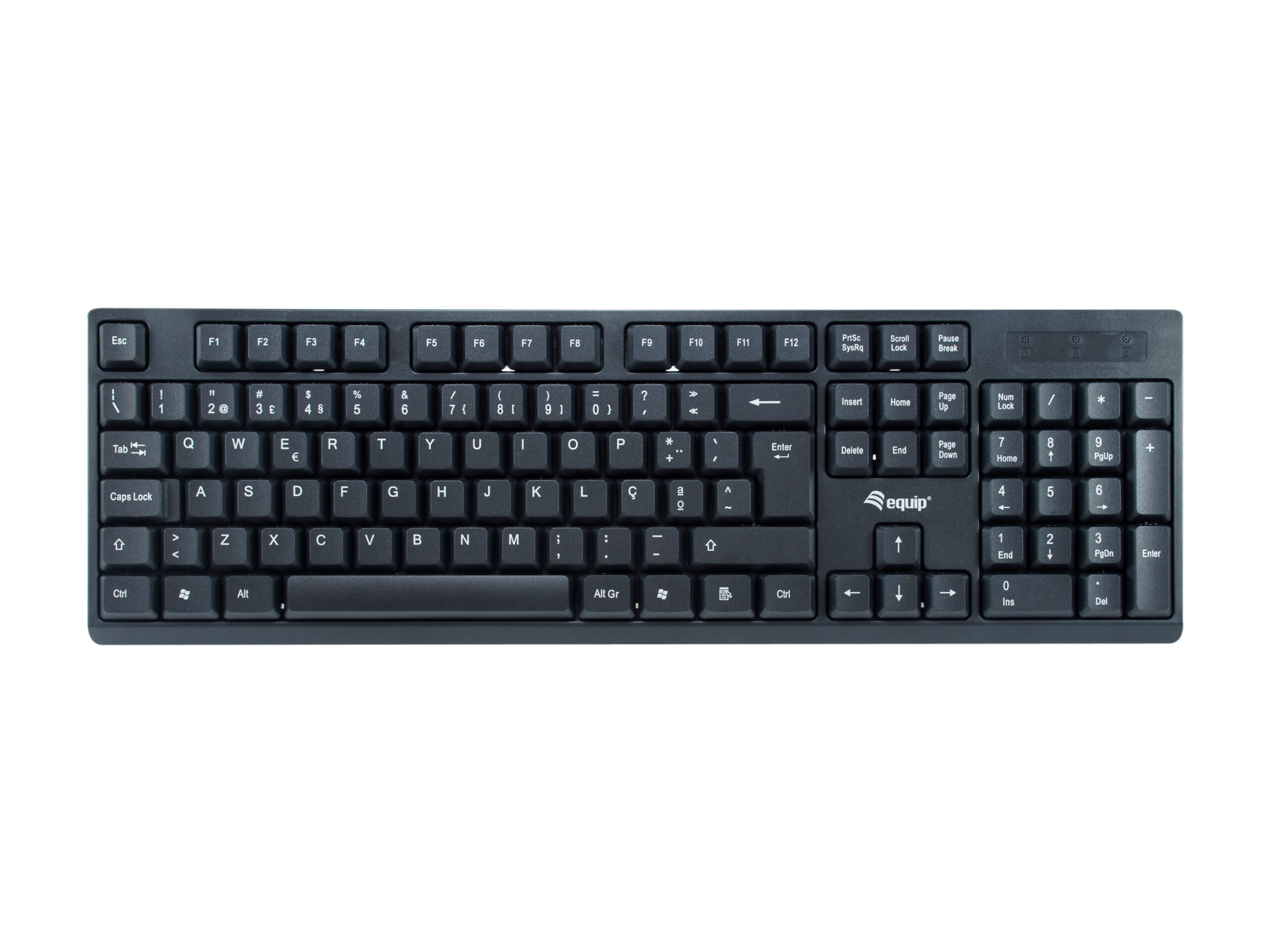 Teclado e Rato Equip Wireless (PT) Preto