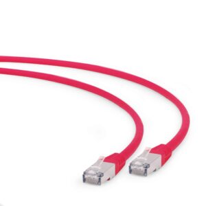 Cabo Rede Gembird Cat 6A LSZH 2 Metros Vermelho