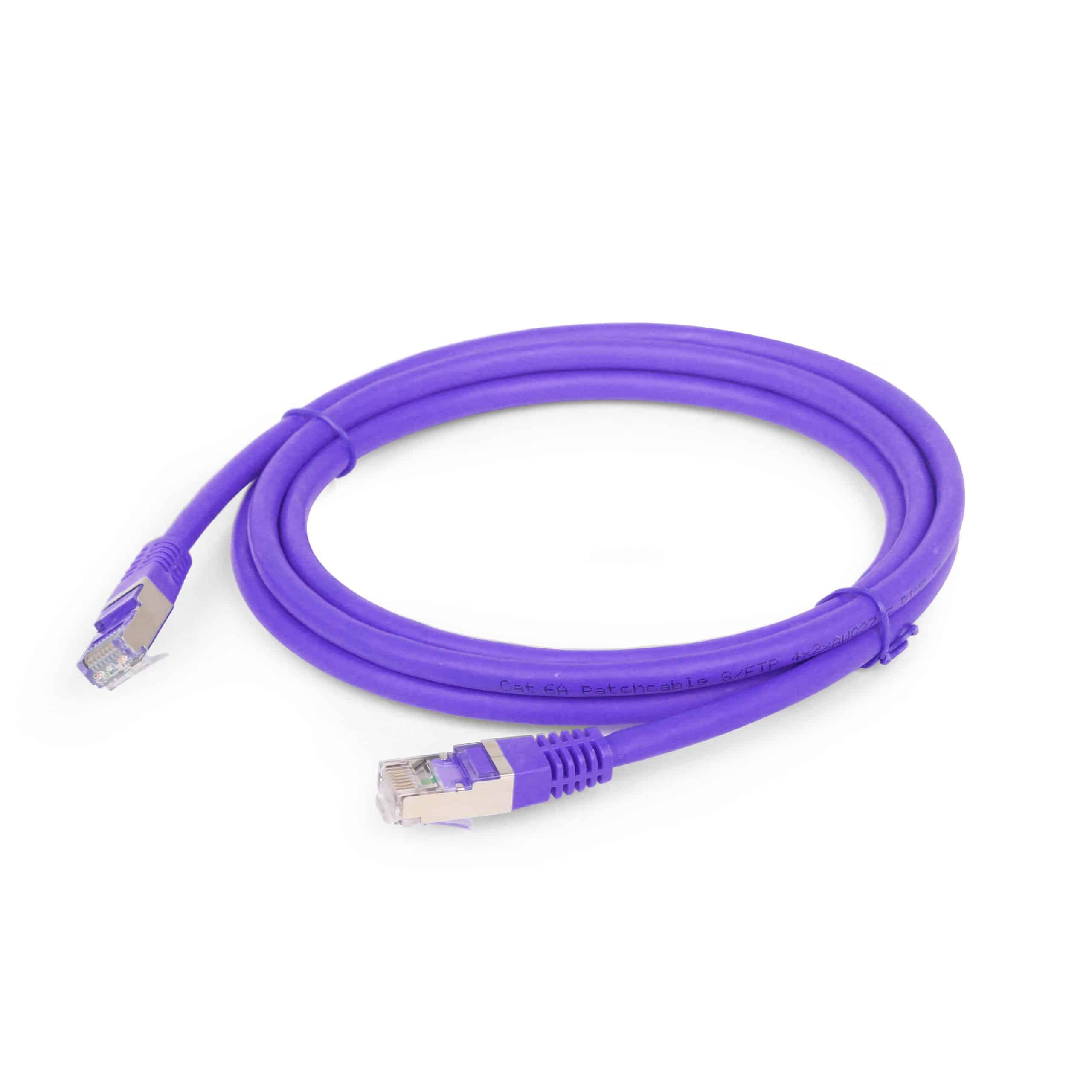 Cabo Rede Gembird Cat 6A LSZH 1 Metro Violeta