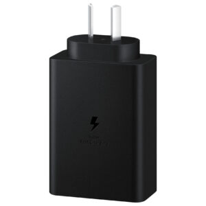 Carregador SAMSUNG Trio 65W USB-C 25W USB-C 15W USB-A Preto