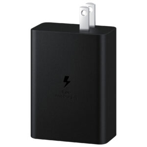 Carregador SAMSUNG Trio 65W USB-C 25W USB-C 15W USB-A Preto