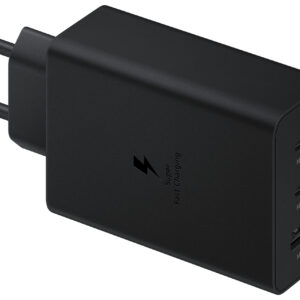 Carregador SAMSUNG Trio 65W USB-C 25W USB-C 15W USB-A Preto