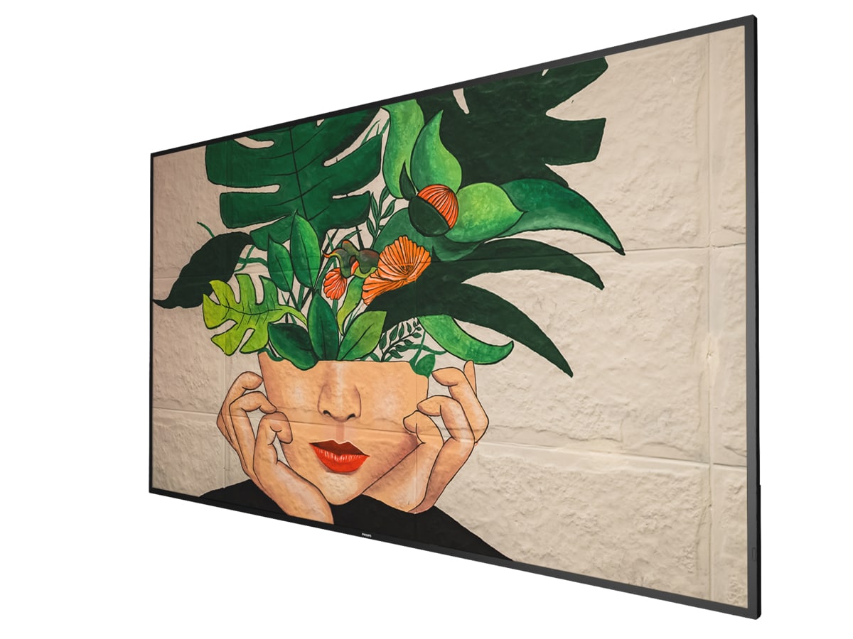 Monitor Profissional Philips 65" UHD 4K 500CD 24/7 Android