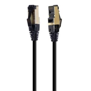 Cabo Rede Gembird Cat 8 LSZH 15 Metros Preto