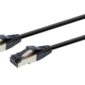 Cabo Rede Gembird Cat 8 LSZH 3 Metros Preto
