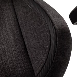 Cadeira noblechairs EPIC Compact TX Cinza e carbono