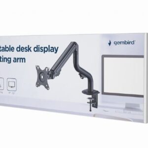 Suporte para 1 Monitor Gembird Ajustavel e Inclinável adequado até 32" e 8Kg