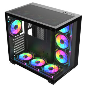 Caixa Gaming ATX Dual Chamber Alientech ALPRIMSA
