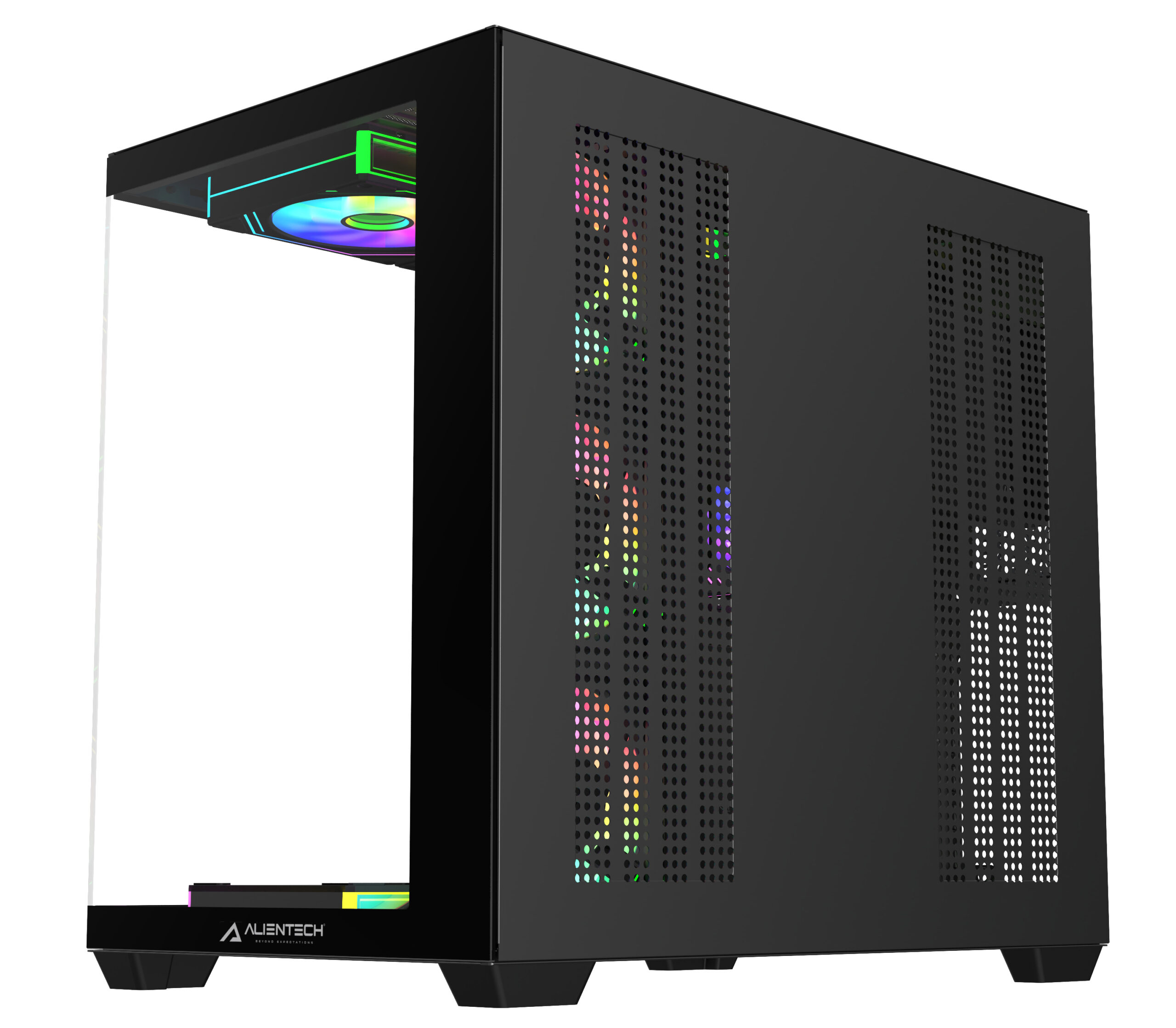 Caixa Gaming ATX Dual Chamber Alientech ALPRIMSA