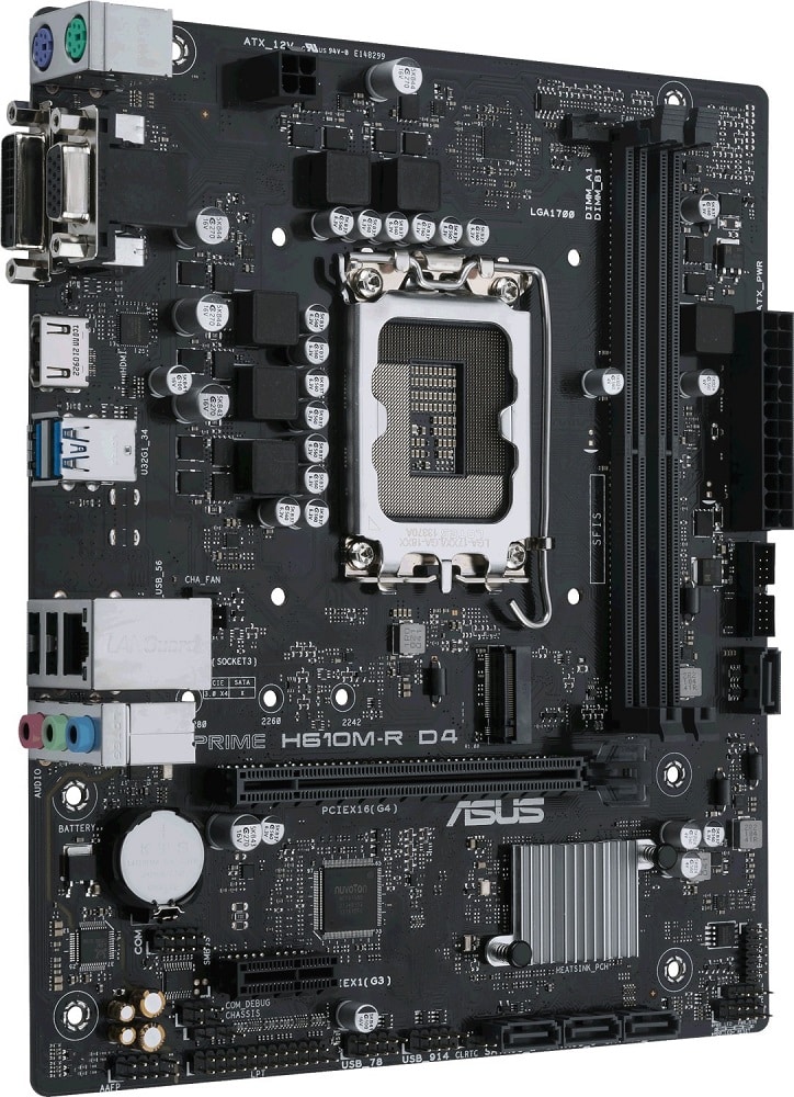 MotherBoard Asus Prime H610M-R D4 Sk1700 Micro Atx Bulk