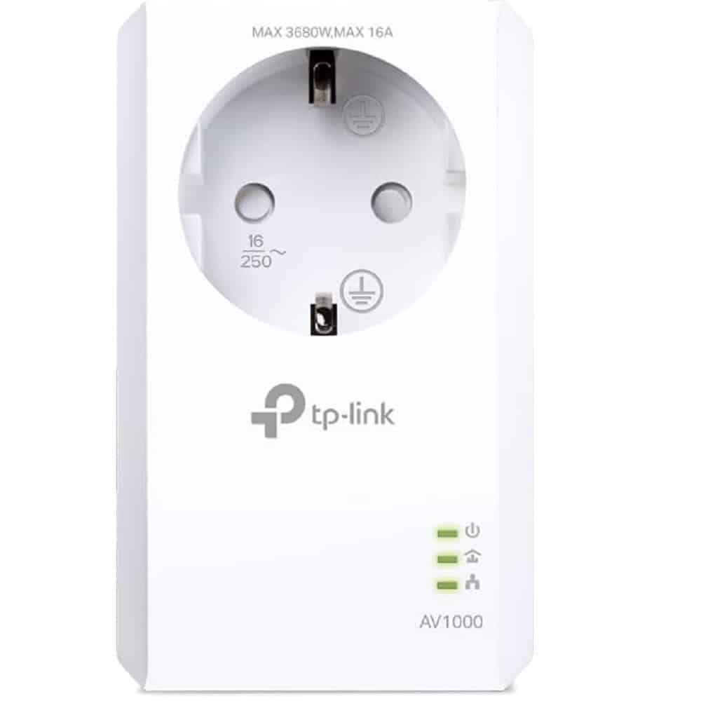 Adaptador Powerline TP-Link TL-PA7017P 1000Mbps Alcance 300m