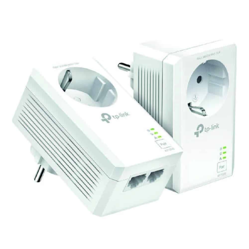 Adaptador Powerline TP-Link TL-PA7027P KIT 1000Mbps Alcance 300m Pack de 2