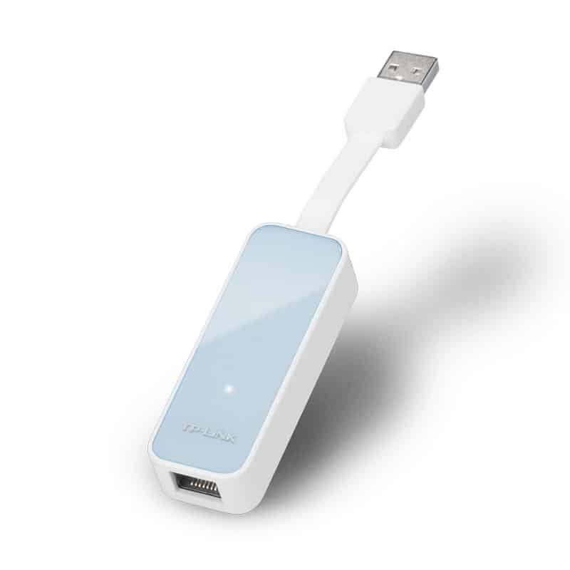 Adaptador TP-LINK UE200 USB 2.0 para RJ45 Porta de Rede Ethernet 1 10/100Mbps