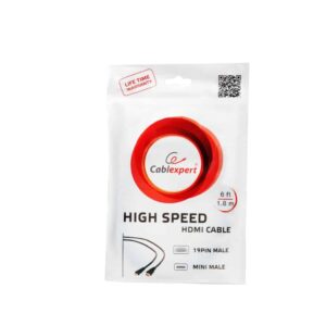 CABO HDMI PREMIUM MICRO-MALE ->MALE - 4,5MT